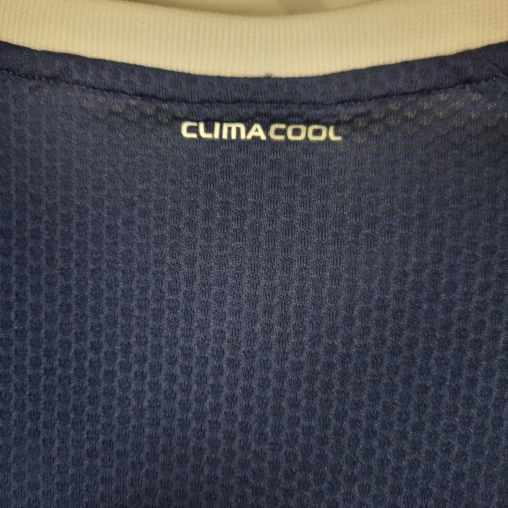 Adidas Mens W&S Open Cincinnati ClimaCool Tennis Shirt Navy Blue 2XL SS